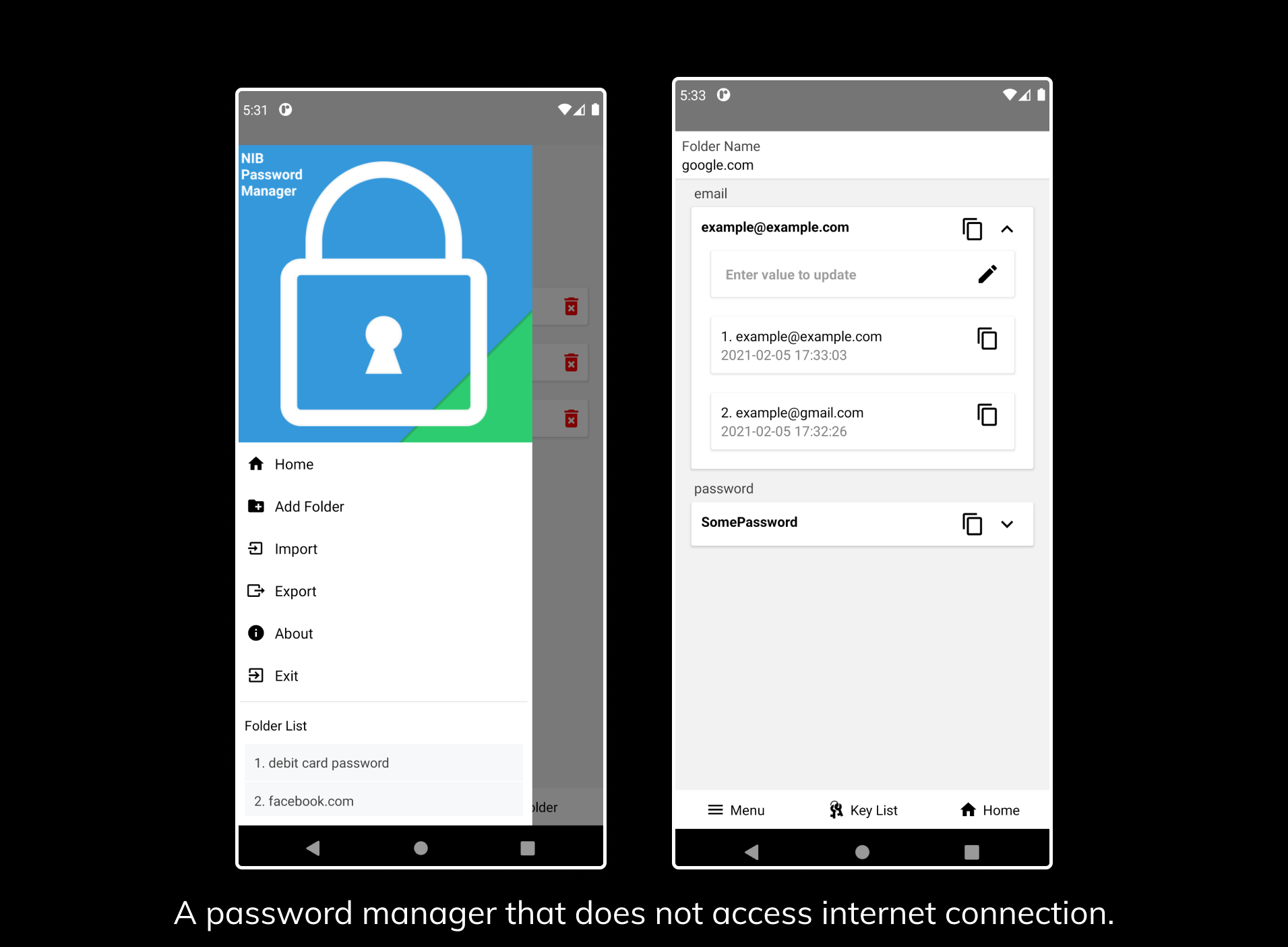 Password Manager Offline